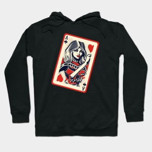 False Queen Card Hoodie